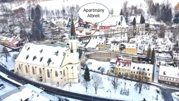 Apartman Albreit Jáchymov Exteriör bild